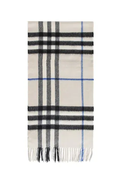 Burberry Unisex Beige Scarves