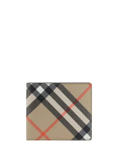 Burberry Wallet In Beige