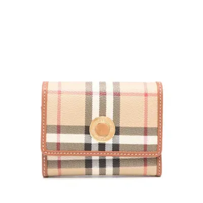 Burberry Wallet In Neutrals