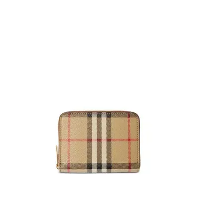 Burberry Wallets In Beige