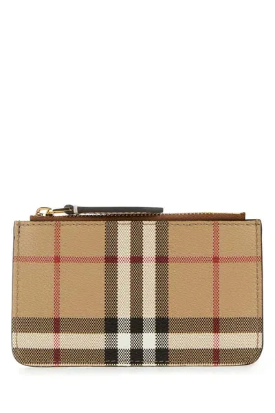 Burberry Wallets In Checked