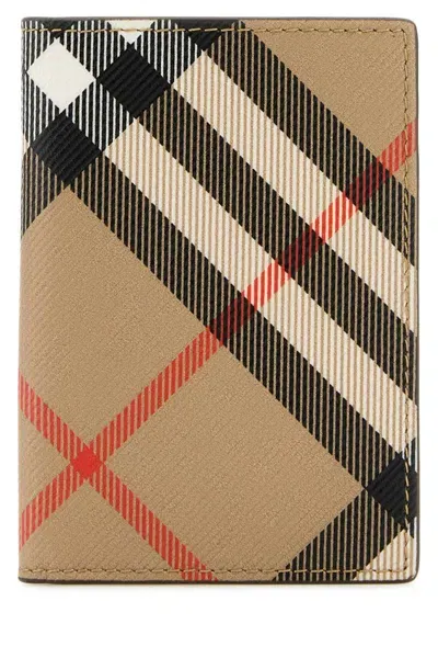 Burberry Wallets In Beige