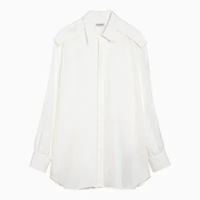 Burberry Grain-coloured Shirt In White