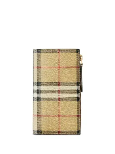 Burberry Wallet In 浅褐色的