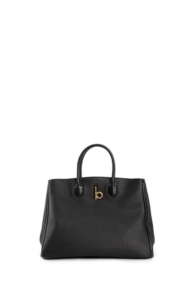 Burberry Woman Black Top Handle Bags