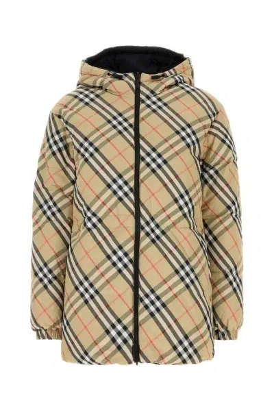 Burberry Reversible Zipped Jacket In Multicolor