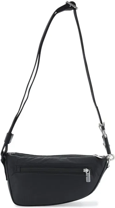 Burberry Women's Shield Crossbody Bag In Black