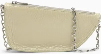 Burberry Women's Shield Micro Shoulder Bag In Green