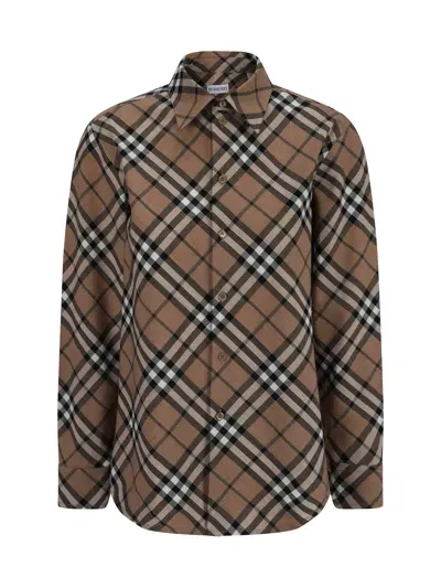 Burberry Shirts In Multicolor