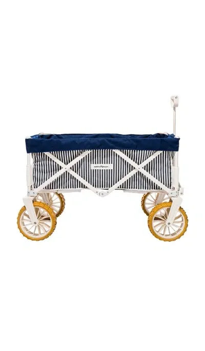 Business & Pleasure Beach Cart In Laurens Navy Stripe