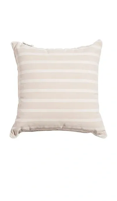 Business & Pleasure Throw Pillow In Neutral