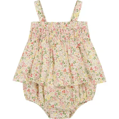 Busy Bees Babies'  Hazel Romper In Flora