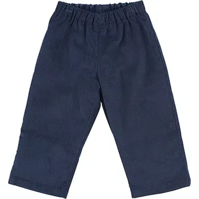 Busy Bees Babies'  Luke Pull-on Pant In Navy Corduroy