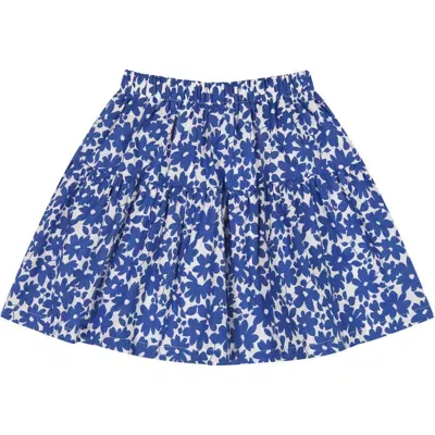 Busy Bees Babies'  Pixie Skirt In Blue Poppy