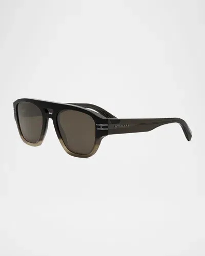 Bvlgari B. Zero1 Sunglasses In Hrno/brn