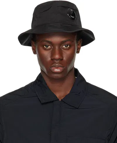 C.p. Company Black Chrome-r Bucket Hat