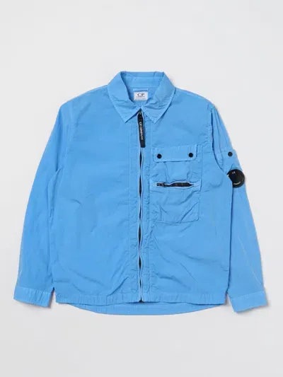 C.p. Company Coat  Kids In Blue