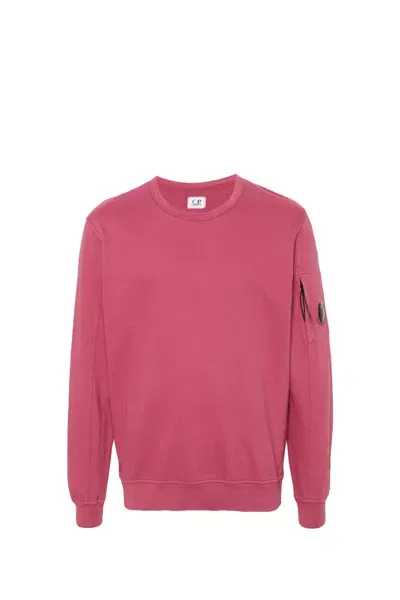 C.p. Company Sweatshirt In Red Bud