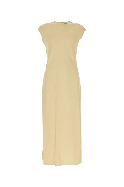 Calvin Klein Dress In Beige