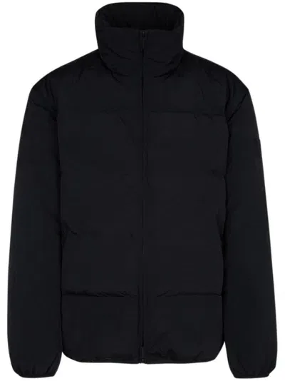 Calvin Klein High-neck Padded Jacket In Black