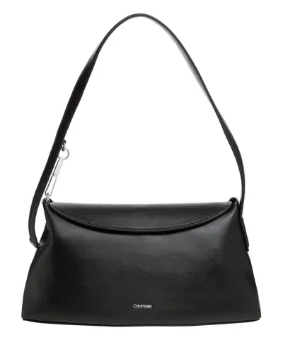 Calvin Klein Shoulder Bag In Black