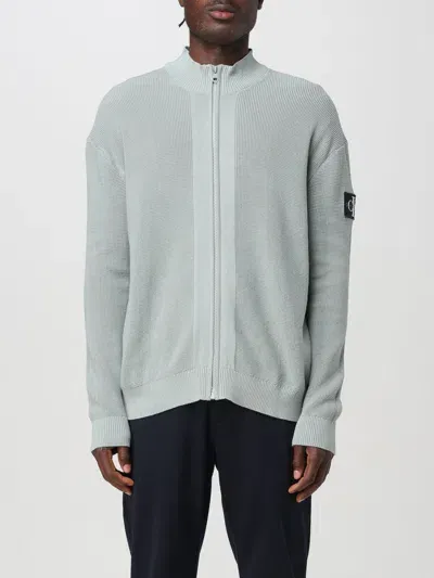 Calvin Klein Sweatshirt  Men Color Grey In Grau