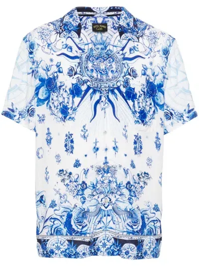 Camilla Immortal Ink Shirt In Blue