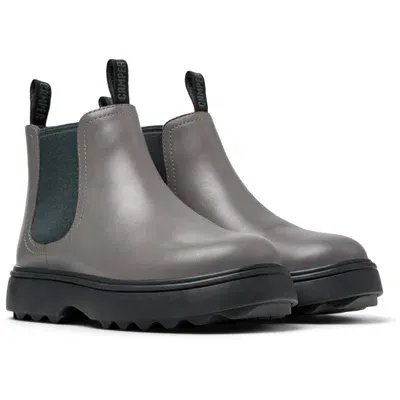 Camper Kids' Ankle Boots For Girls In Grey