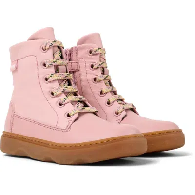 Camper Kids' Ankle Boots For Girls In Pink