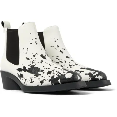 Camper Ankle Boots For Women In White,black