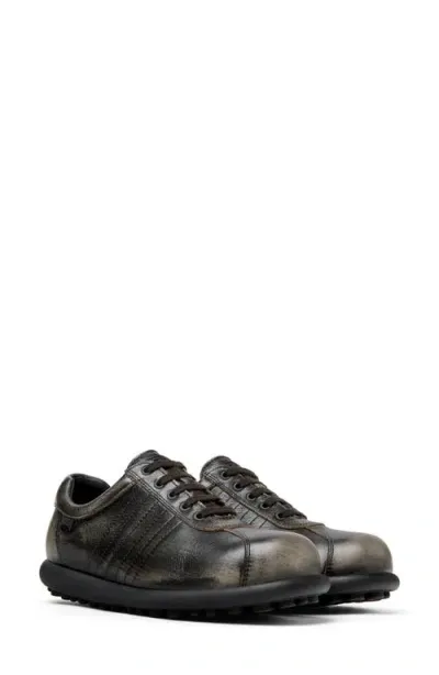 Camper Pelotas Ariel Leather Sneakers In Black