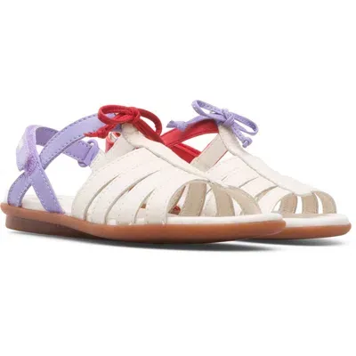 Camper Kids' Sandals For In Beige,purple,red