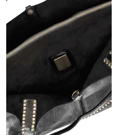 Campomaggi Kura Black Shopping Bag