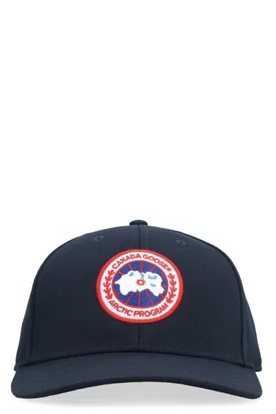 Canada Goose Artic Baseball Cap In Blue