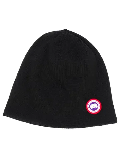 Canada Goose Beanie In Black