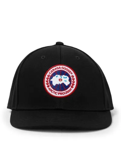 Canada Goose Arctic Disc Baseball Cap In Black