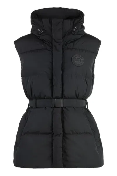 Canada Goose Rayla Quilted Shell Gilet In Black