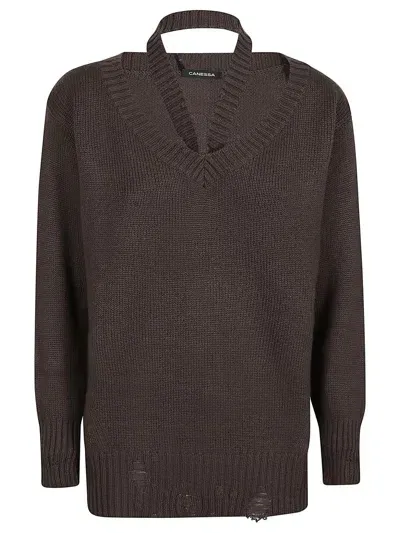 Canessa Sweater In Brown