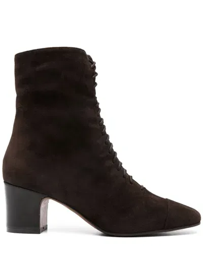 Carel Paris 50mm Colette Ankle Boots In Brown