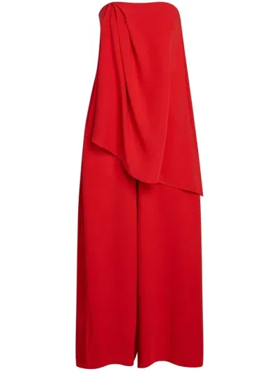 Careste Eden Jumpsuit In Red