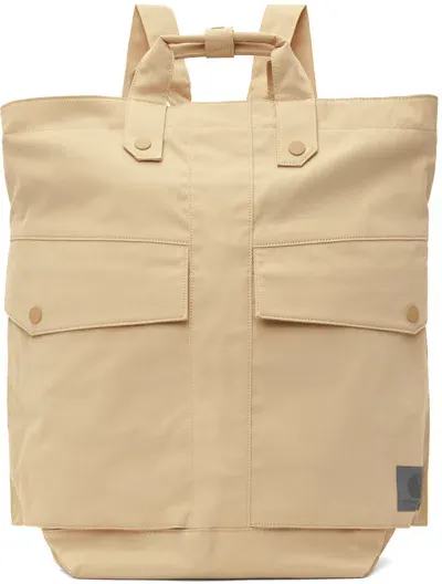 Carhartt Beige Balto Backpack In Xx 29o Cornsilk