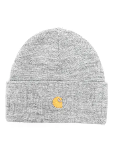 Carhartt Chase Beanie In Grey