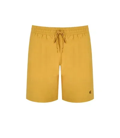 Carhartt Chase Sunray Swim Shorts In Yellow