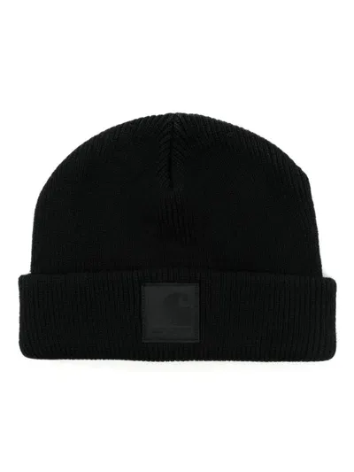 Carhartt Dawson Beanie Hat In Schwarz