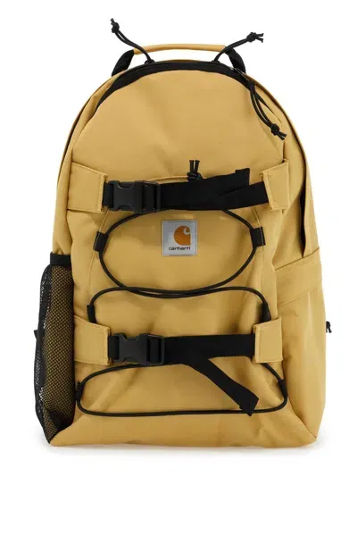 Carhartt Kickflip Backpack In Recycled Fabric In Yellow