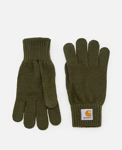 Carhartt Watch Gloves In Green