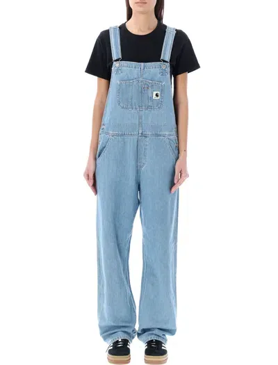 Carhartt Wip W' Bib Overall Straight Salopette In Blue