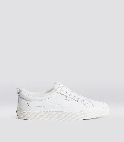 Cariuma Oca Therma Low White Premium Leather Sneaker Men