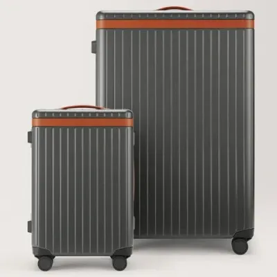 Carl Friedrik The Luggage Set Cognac Brown