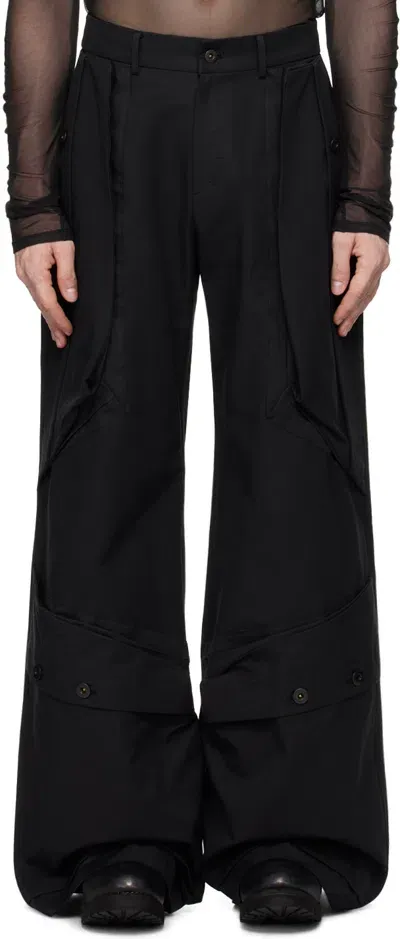 Carnet-archive Black Wide Mass Trousers